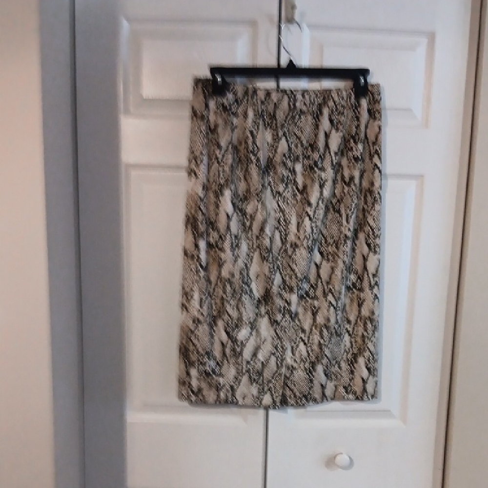 Stylish Snake Print Faux Suede Women's Skirt - $5 Is Lowest Price